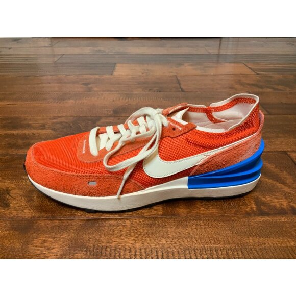 Nike Waffle One Vintage Picante Red Blue White Swoosh Sneakers, Size 9.5 - Picture 1 of 9